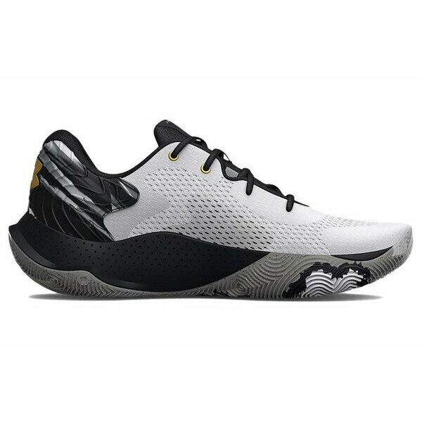 Under Armour アンダーアーマー メンズ スニーカー 【Under Armour Spawn 4 'Printed - White Black' 3025345-100】 サイズ US_11(29.0cm)