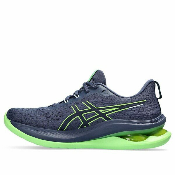 ASICS アシックス メンズ スニーカー 【ASICS Gel-Kinsei Max 'Thunder Blue Electric Lime' 1011B696-401】 サイズ US_11.5(29.5cm)