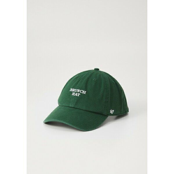 フォーティーセブン レディース 帽子 アクセサリー PHRASE BASE RUNNER ICON UNISEX - Cap - dark green