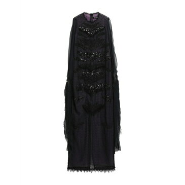 ヴェルサーチ VERSACE レディース ワンピース トップス Long dresses Black