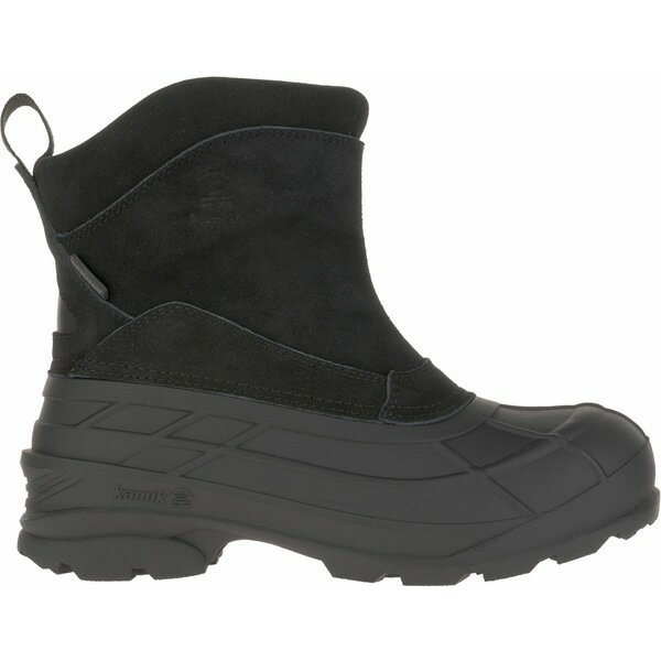 カミック メンズ ブーツ シューズ Kamik Men s Champlain Wide Waterproof Winter Boots Black