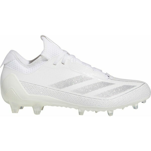 AfB_X Y TbJ[ X|[c adidas Men's adizero Electric.1 Football Cleats White