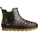 トップサイダー レディース ブーツ シューズ Sperry Women 039 s Torrent Chelsea Rain Boots Animal Print