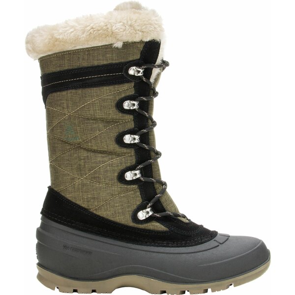 カミック レディース ブーツ シューズ Kamik Women s Snovalley 4 Winter Boots Dark Olive