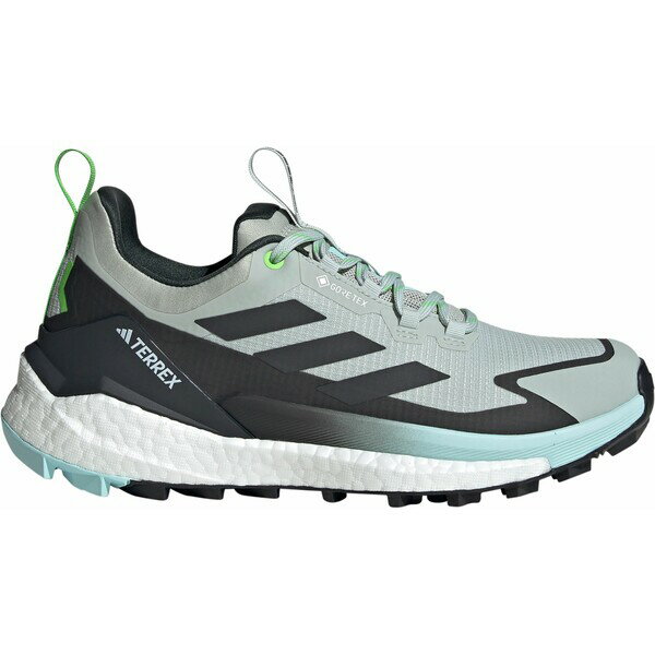 アディダス レディース ブーツ シューズ adidas Women's Terrex Free Hiker 2 GTX Hiking Shoes Semi Flash Aqua/Crbn/Lime