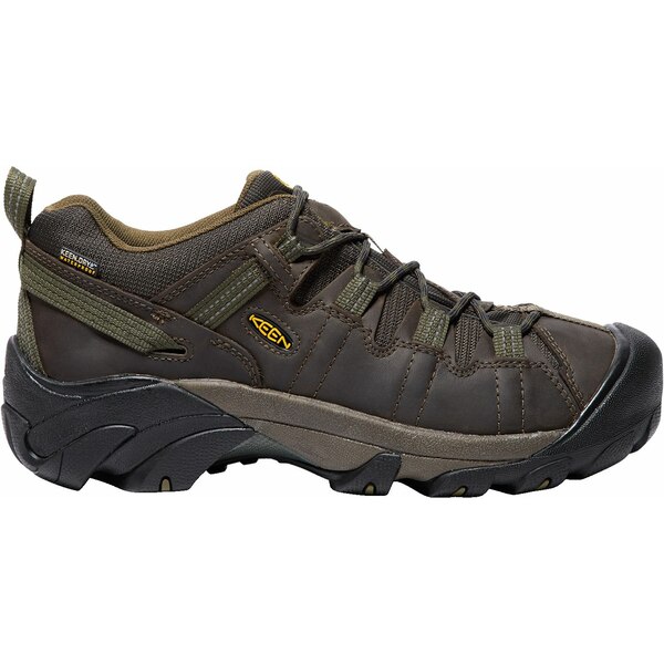 キーン メンズ ブーツ シューズ KEEN Men 039 s Targhee II Waterproof Hiking Shoes Canteen/Dark Olive