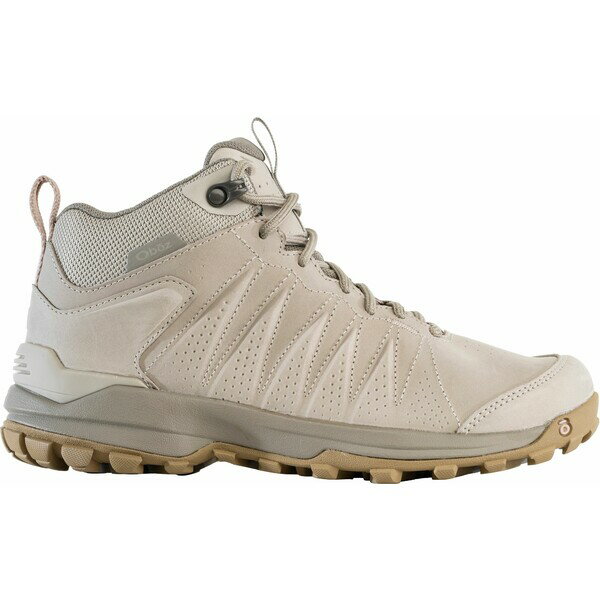 オボズ レディース ブーツ シューズ Oboz Women's Sypes Mid Leather B-Dry Hiking Boots Snow Leopard