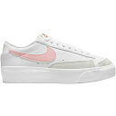 ナイキ レディース スニーカー シューズ Nike Women 039 s Blazer Low Platform Shoes White/Pink
