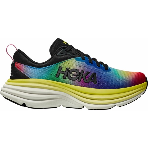 ۥͥ  ˥ ݡ HOKA Men's Bondi 8 Running Shoes Black/Multi