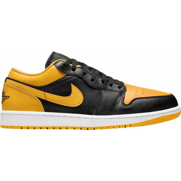 ジョーダン メンズ バスケットボール スポーツ Air Jordan 1 Low Shoes Blk/Yllw Ochre/Wht 1