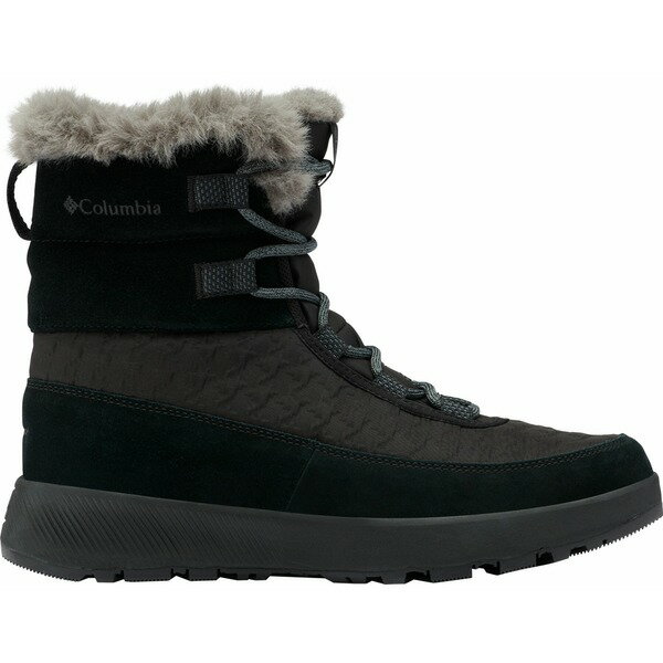 コロンビア レディース ブーツ シューズ Columbia Women's Slopeside Peak Luxe Boots Black/Graphite