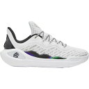 アンダーアーマー メンズ バスケットボール スポーツ Under Armour Curry 11 Basketball Shoes WHITE/BLACK/MULTI