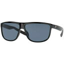 コスタデルマール メンズ サングラス・アイウェア アクセサリー Costa Del Mar Rincondo 580P Polarized Sunglasses Shiny Black/Gray