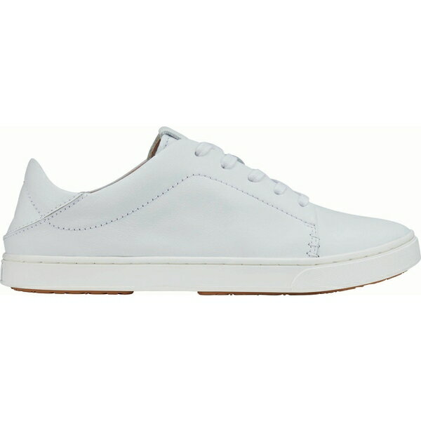 オルカイ レディース スニーカー シューズ OluKai Women's Pehuea Li Ili Sneaker White/White