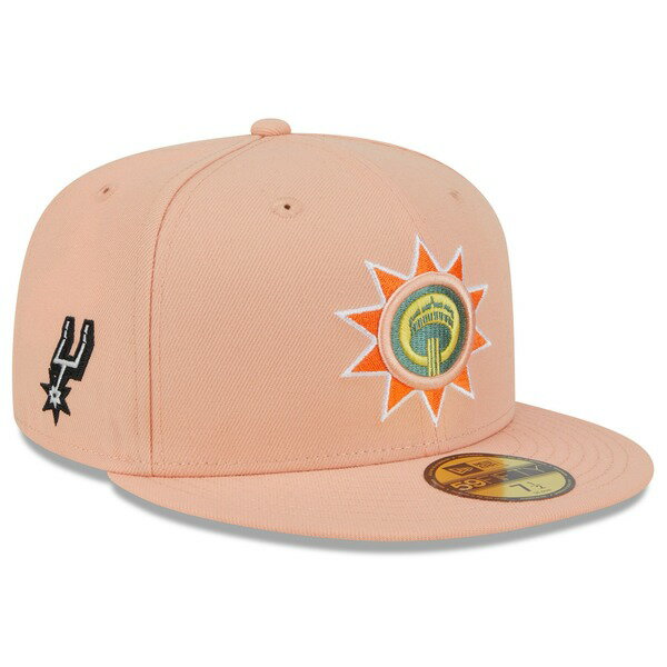 ニューエラ メンズ 帽子 アクセサリー San Antonio Spurs New Era 2023/24 City Edition Alternate 59FIFTY Fitted Hat Pink