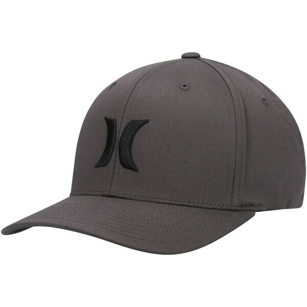 ハーレー メンズ 帽子 アクセサリー Hurley One & Only TriBlend Flex Fit Hat Charcoal