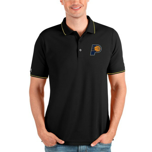 AeBOA Y |Vc gbvX Indiana Pacers Antigua Affluent Polo Black