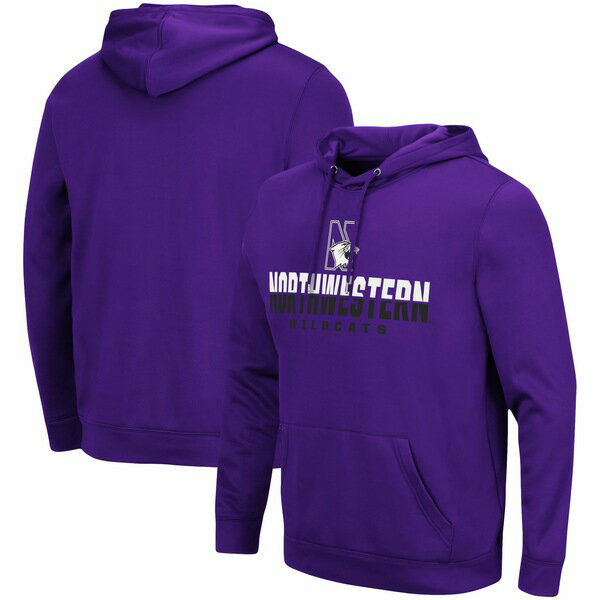 コロシアム メンズ パーカー スウェットシャツ アウター Northwestern Wildcats Colosseum Lantern Pullover Hoodie Purple