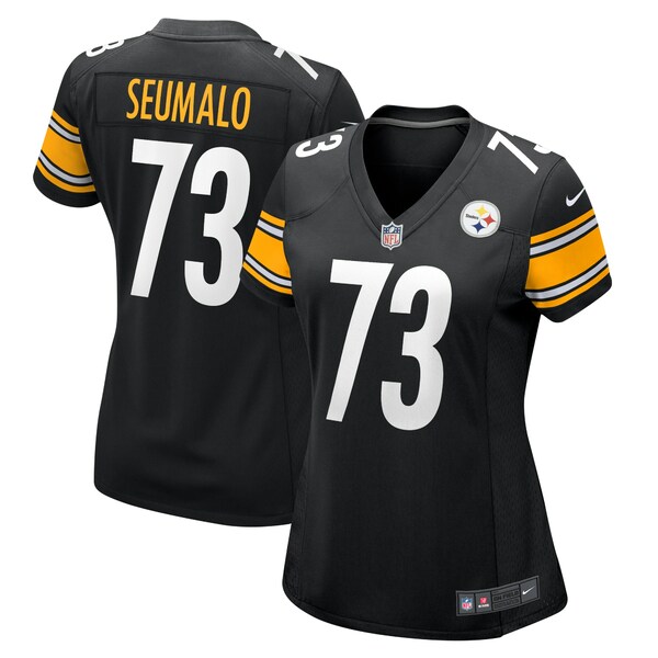 iCL fB[X jtH[ gbvX Isaac Seumalo Pittsburgh Steelers Nike Women's Game Jersey Black