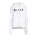 ディースクエアード レディース パーカー・スウェットシャツ アウター Sweatshirts White