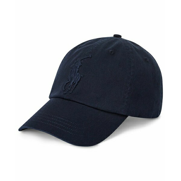 ラルフローレン メンズ 帽子 アクセサリー Men's Big Pony Chino Cap Aviator Navy