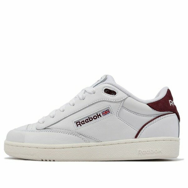 Reebok リーボック メンズ スニーカー 【Reebok Club C Bulc 'White Classic Burgundy' 100032938】 サイズ US_5.5(23.5cm)