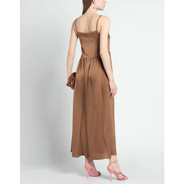 【送料無料】 カルティカ レディース ワンピース トップス Maxi dresses Brown 3