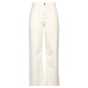 【送料無料】 メルシー レディース デニムパンツ ボトムス Jeans Ivory