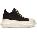 Rick Owens リックオウエンス メンズ スニーカー 【Rick Owens DRKSHDW Abstract Low】 サイズ EU_42(27.0cm) Strobe Cotton Nylon Black Milk