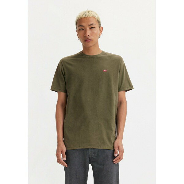 楽天astyリーバイス メンズ サンダル シューズ ORIGINAL TEE - Basic T-shirt - cedar olive