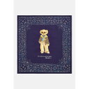 ラルフローレン マフラー（レディース） ラルフローレン レディース マフラー・ストール・スカーフ アクセサリー BEARDANA SCARF SQUARE - Foulard - marqis blue