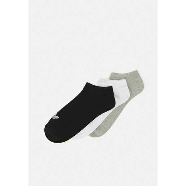 アディダスオリジナルス メンズ サンダル シューズ UNISEX 3 PACK - Socks - white/black/light grey