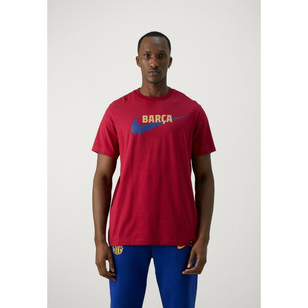 ʥ  Хåȥܡ ݡ BARCELONA FC TEE - Print T-shirt - noble red
