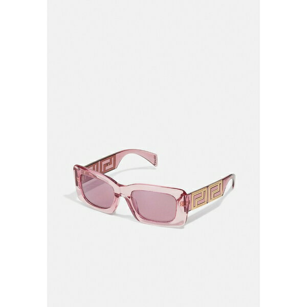 ヴェルサーチ ヴェルサーチ レディース サングラス＆アイウェア アクセサリー Sunglasses - transparent pink