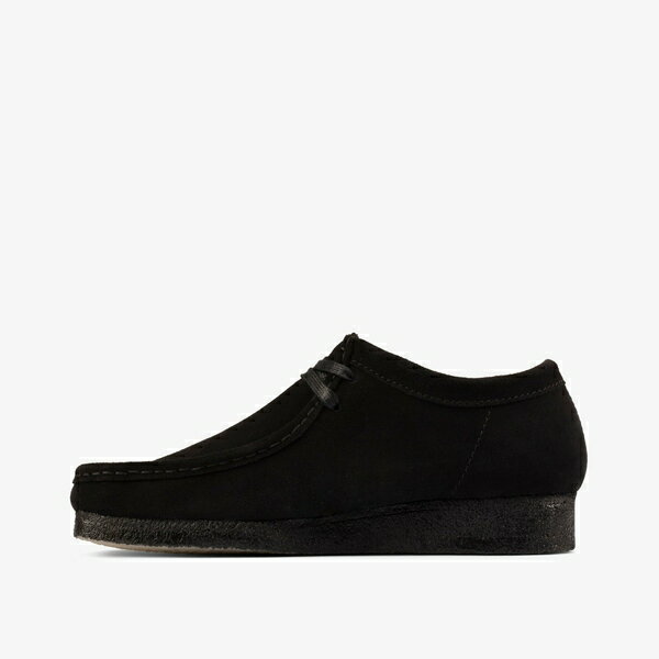 クラークス クラークス レディース スニーカー シューズ WALLABEE - Lace-ups - black