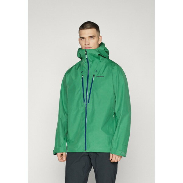 パタゴニア メンズ バスケットボール スポーツ TRIOLET - Hardshell jacket - gather green