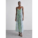 oEEhwK[f fB[X s[X gbvX AFINA - Maxi dress - green