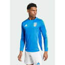 AfB_X Y oXPbg{[ X|[c ITALY 24 LONG SLEEVE HOME AUTHENTIC - Football shirt - blue