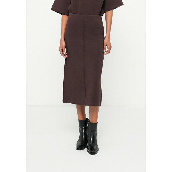 デイ・ビルゲール・エ・ミッケルセン レディース スカート ボトムス SUZIE - A-line skirt - chocolate plum