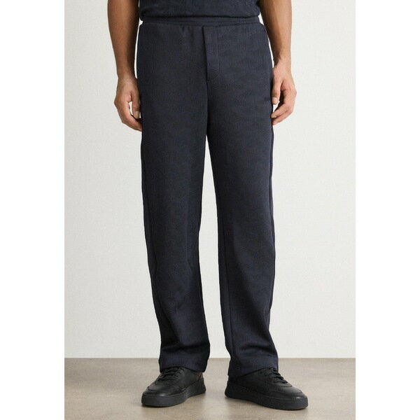 ボス メンズ カジュアルパンツ ボトムス MIRROR LONG - Tracksuit bottoms - dark blue