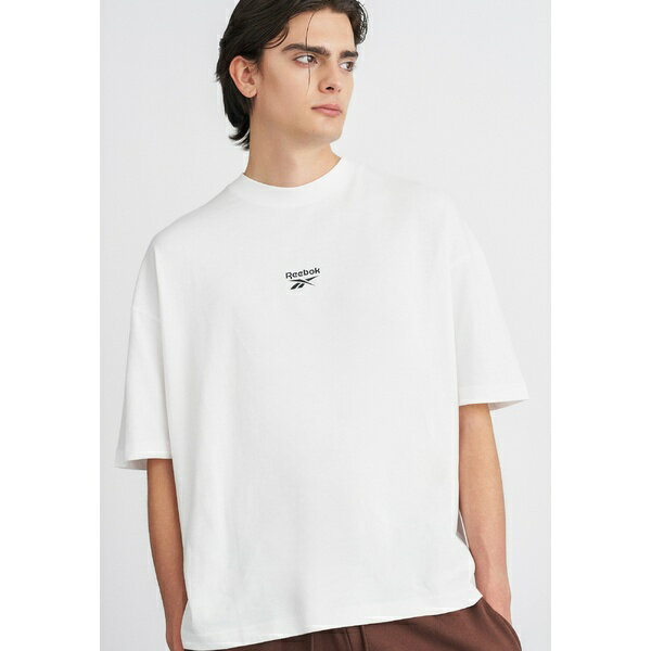 リーボック メンズ Tシャツ トップス MOUNTAIN - Print T-shirt - white