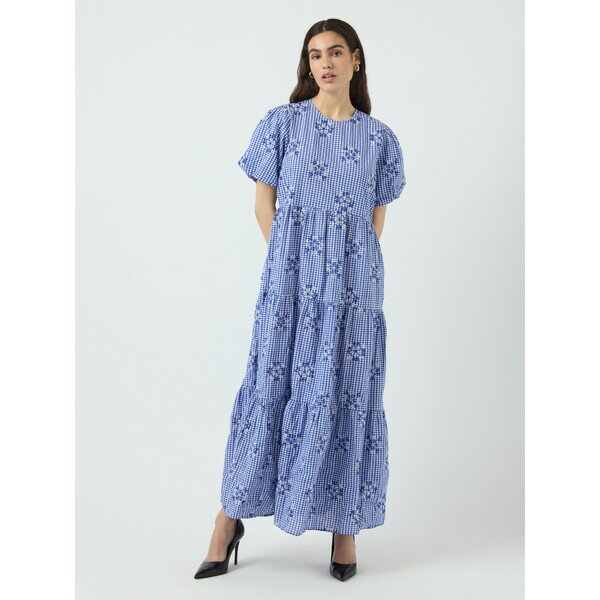 ヤス レディース ワンピース トップス YASGINGA LONG DRESS - Day dress - dazzling blue(4)
