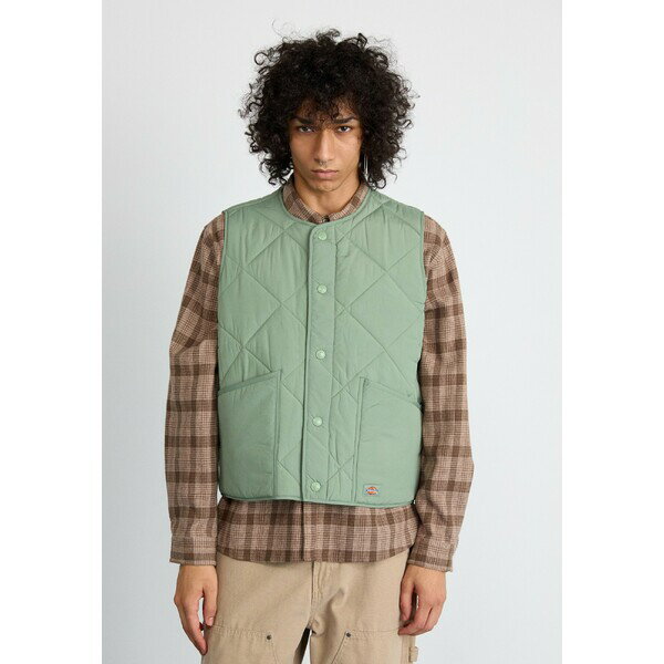 ディッキーズ メンズ ジャケット＆ブルゾン アウター SAMBURG LINER VEST - Waistcoat - sea spray