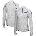 【送料無料】 コロシアム レディース ジャケット＆ブルゾン アウター Kansas State Wildcats Colosseum Women's OHT Military Appreciation Officer Arctic Lightweight QuarterZip Top Camo