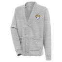 【送料無料】 アンティグア メンズ シャツ トップス Los Angeles Rams Antigua Victory ButtonUp Cardigan Heather Gray