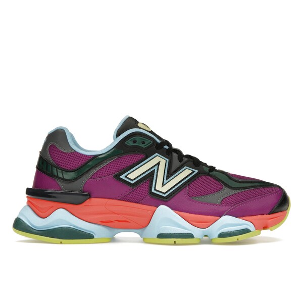 New Balance ニューバランス メンズ スニーカー 【New Balance 9060 Neon Nights】 サイズ US_8.5(26.5cm) Purple/Red/Blue/Black