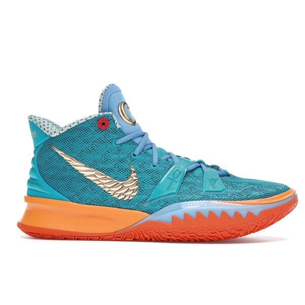 Nike ナイキ メンズ スニーカー 【Nike Kyrie 7 Concepts Horus (Regular Box)】 サイズ US_M_14 Teal/Orange-Ice