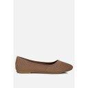 ロンンドンラグ レディース サンダル シューズ ammie solid casual ballet flats Brown