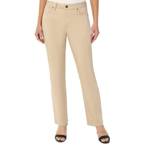 ジョーンズニューヨーク レディース デニムパンツ ボトムス Women's Lexington Mid Rise Straight Leg Denim Jeans, 2-16P Jones Khaki ジョーンズニューヨーク レディース デニムパンツ ボトムス Women's Lexington Mid Rise Straight Leg Denim Jeans, 2-16P Jones Khaki