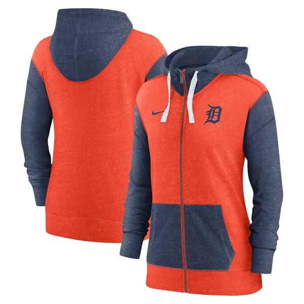 ʥ ǥ ѡåȥ  Detroit Tigers Nike Women's FullZip Hoodie Orange